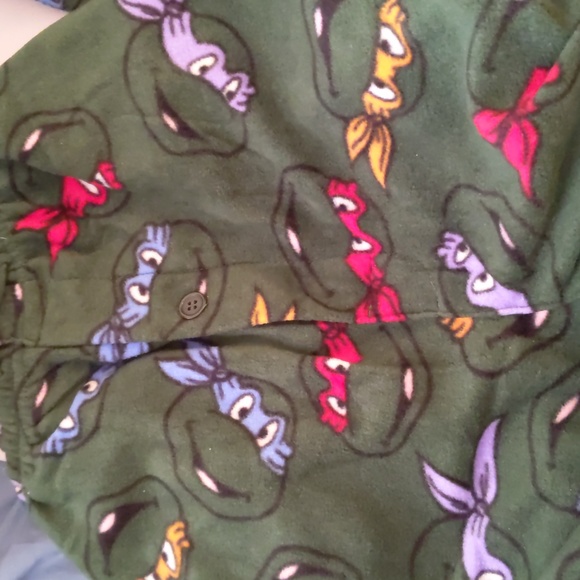 Teenage mutant ninja turtle pajama set size M tall - Picture 9 of 13